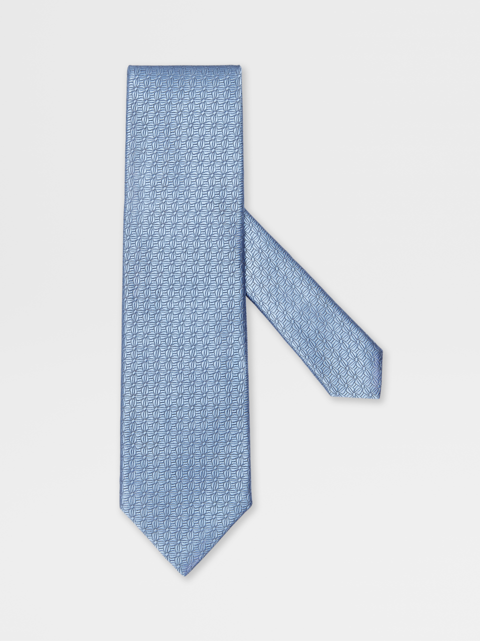 Pura Seta Light Blue Silk Tie